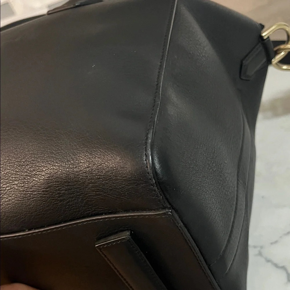 Givenchy Antigona Black Leather Satchel - large
